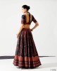 Beautiful Chinon Multicolour Digital Printed Lehenga With Duppata & Blouse